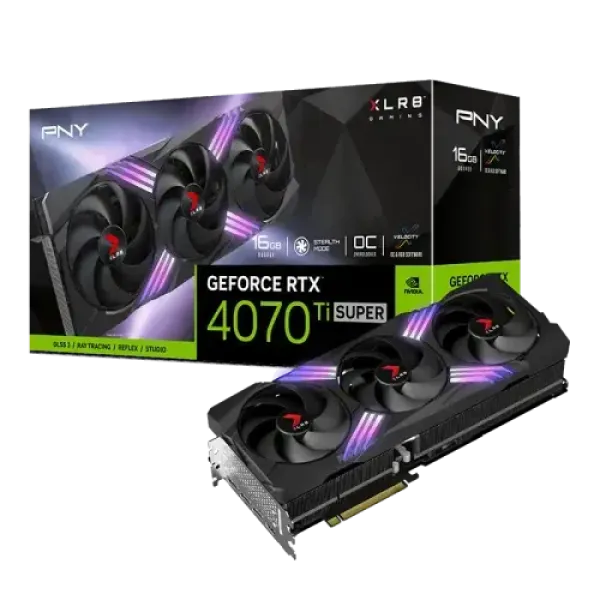 PNY GeForce RTX 4080 16GB XLR8 Gaming Verto EPIC-X RGB Triple Fan GDDR6X Graphics Card